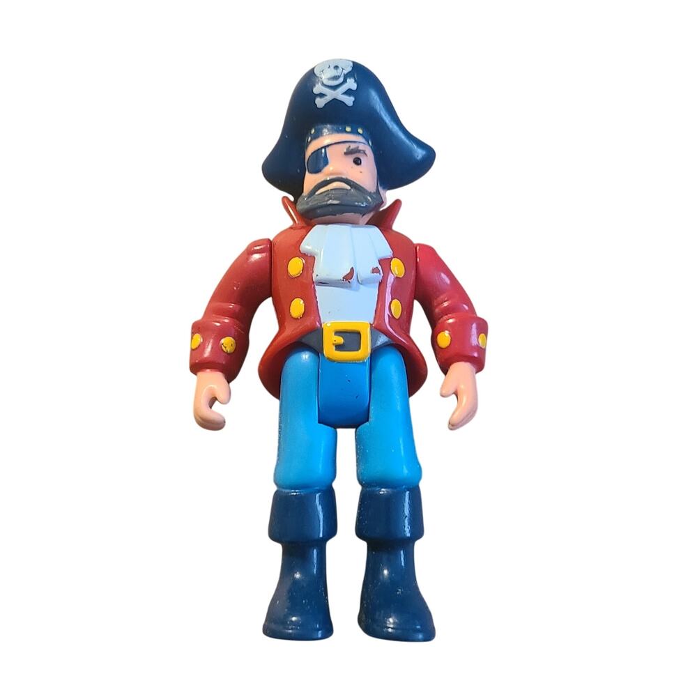 Vintage Little Tikes Pirate Captain Action Figure Mighty Voyager Adventures Toy